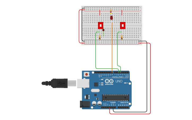 Electronics Programming using TinkerCAD and Arduino