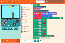 Game Development using Makecode Arcade, and Artificial Intelligence